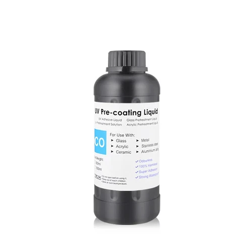 500ML UV Pre-Coating For Glass Acrylic Metal and Ceramic For UV Flatbed Printer
