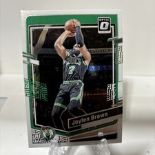 2023-24 Panini Donruss Optic Jaylen Brown #113 Boston Celtics FINALS MVP