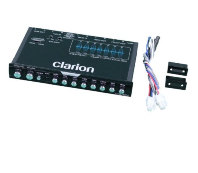NEW CLARION EQS755V Car Audio 7-band Graphic Equalizer With 3.5mm