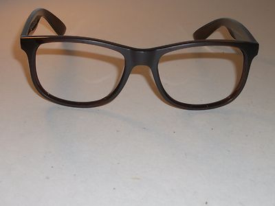 Ray-Ban Matte Brown Andy Wayfarer Sunglasses Ray-Ban RB4202 Andy 607313 Square Matte Brown Sunglasses  main image 4