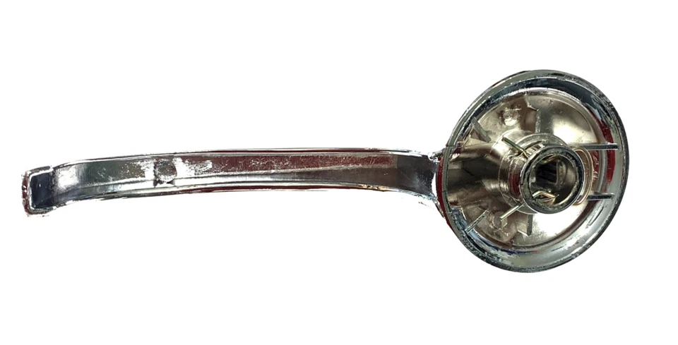 49-66 通用老式内门开门器把手闩锁杆镀铬 1 件 111 — 第 2/4 张图片