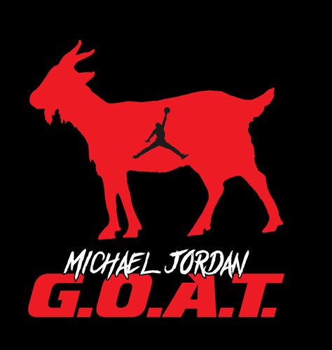 Michael Jordan G.O.A.T. shirt GOAT MJ 