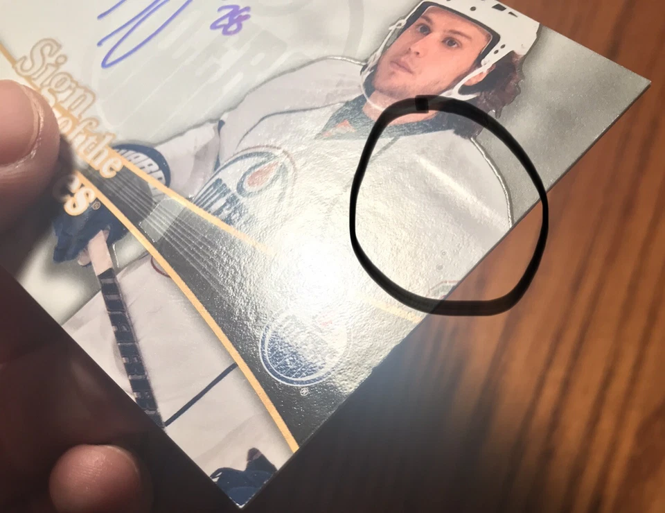 2011-12 SP Authentic Sign Of The Times Ryan Jones SOT-RJ Edmonton Oilers - Image 3 of 3