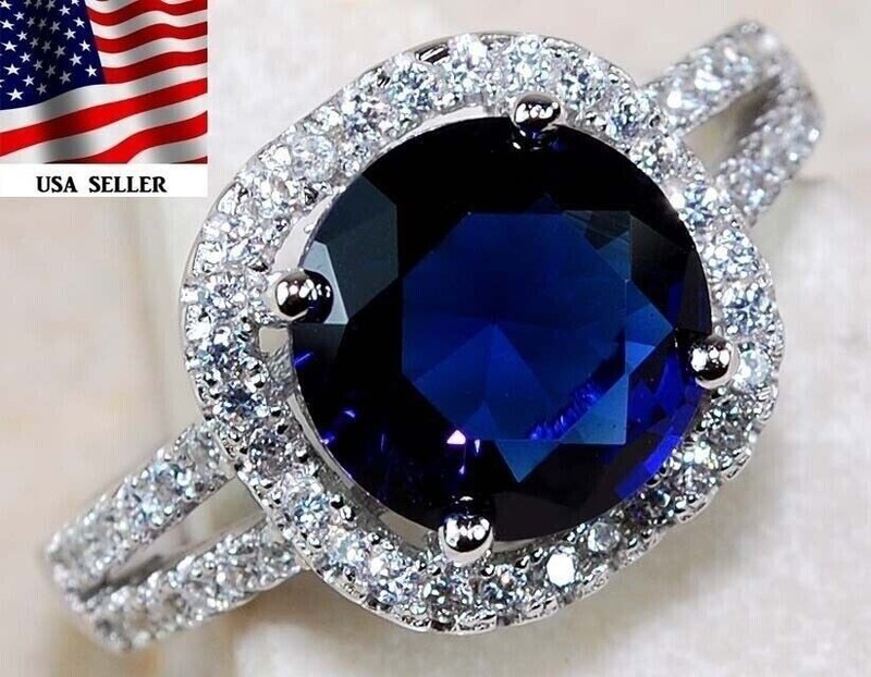 3CT Heat Treated Kyanite 925 Solid Sterling Silver Ring Sz 7 U3-7