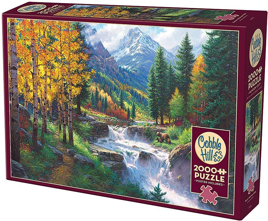 Живописный пазл Cobble Hill Rocky Mountain High из 1000 деталей с изображением осени