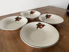 4 The CADES COVE COLLECTION by Citation Apples Coupe 7.5" Soup Cereal Bowls