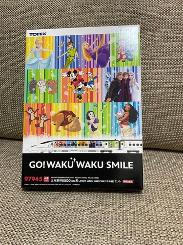 TOMIX KYUSHU SHINKANSEN WAKU SMILE Disney 374290 | Condition: Used