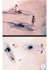 Crystal Kayak - Transparent See-through Clear Canoe/kayak 2-person Local Pick Up