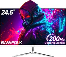 24 Inch Gaming Monitor, 200hz Computer Monitor, FHD 1080P PC Monitors, 24.5" Fra