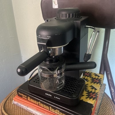 Krups IL Primo Espresso Cappuccino Coffee Maker Black 972/A