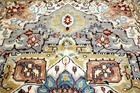 9X12 MASTERPIECE MINT HAND KNOTTED VEGETABLE DYE HERIZZ SERAPI WOOL TURKISH RUG — photo 5