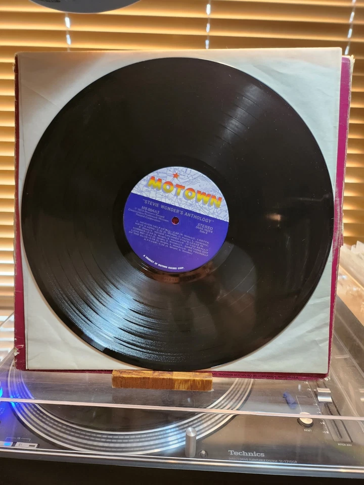 Stevie Wonder, Stevie Wonder Anthology, 1974 1st Motown 3lp Comp., Foldout Foto 4 de 4