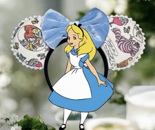 Alice In Wonderland Inspired Mouse Ears/Cheshire Cat/Mad Hatter