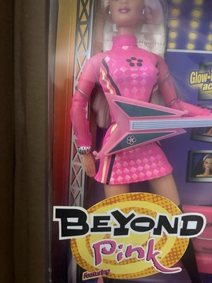 1998 Mattel Beyond Pink Barbie Doll With Cassette Tape 20017 for