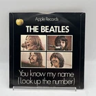 The Beatles Let It Be / You Know My Name 7" Japan Apple AR-2461 45 Vinyl