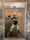 Tom Brady 2001 UD Upper Deck Rookie F/X #54 PSA 9 2nd Year Card Mint Patriots