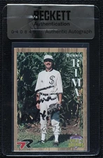 BAS 1999 Grandstand/Ringor Field of Dreams Dennis Rima Seal of Authenticity 3c7