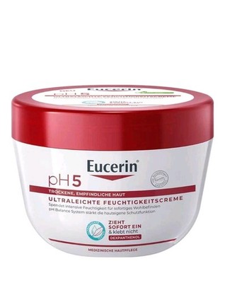 Eucerin pH5 Ultraleichte Feuchtigkeitscreme, 350ml, Blitzversand 