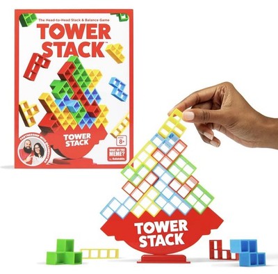 Tower Stack - 2 Player Stacking Game For Kids Teens And Adults Family Game - NEW