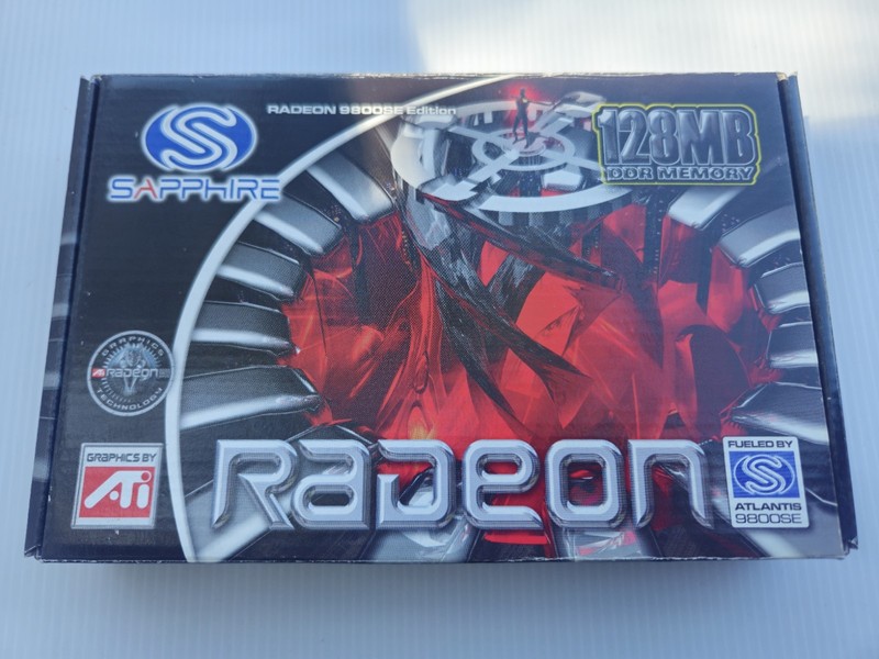 Vintage Gaming PC Bundle - Sapphire ATI Radeon 9800SE 128MB + AMD Athlon XP...