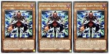 3 x RIRA-DE008 Fortune Lady Past - Rare 1. Auflage Near Mint YuGiOh Karten