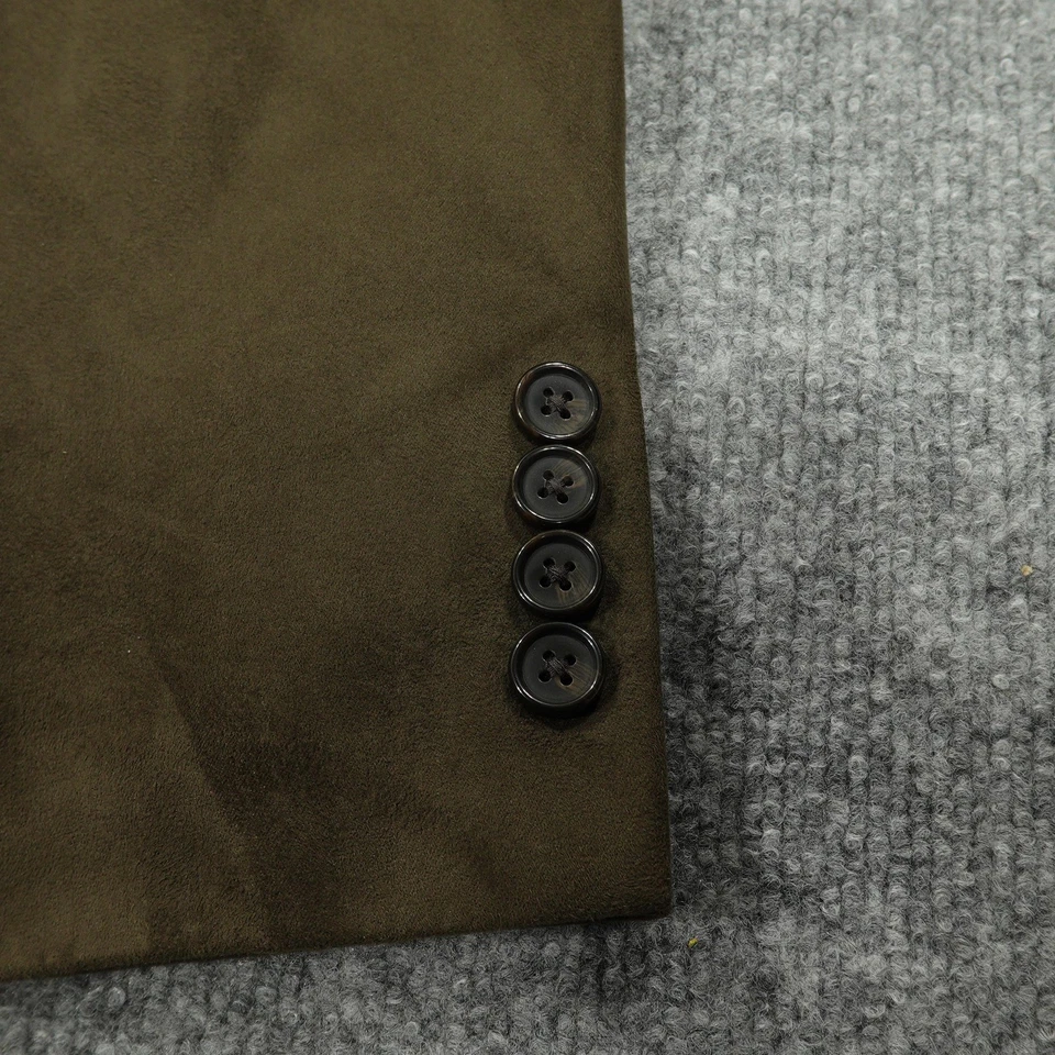 Lauren Ralph Lauren Blazer мужской 48R коричневый полиэстер замши Sport пальто куртка - Изображение 4 из 4