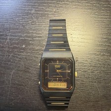 Seiko Chronograph Alarm Quartz Dual Men's Watch 4D44941 Working