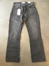 Fat Face UK Mens Grey Bootcut Denim Jeans Size 30L NWT RRP £59
