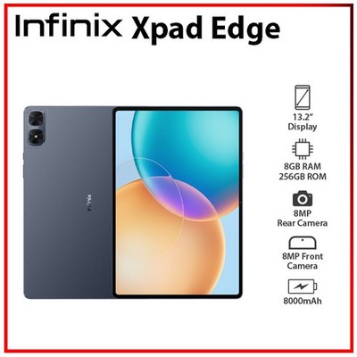 Infinix XPAD Edge LTE 8GB+256GB INK Octa Core Android PC Tablet (Wi-Fi+4G)