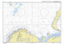 2683 Admiralty Chart Barents Sea Southern Part Map Maritime Marine Wall Nautical