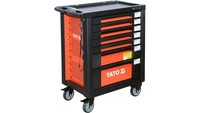 Serviceschrank Auf Stollen + Werkzeug 211 Teile YT-55290