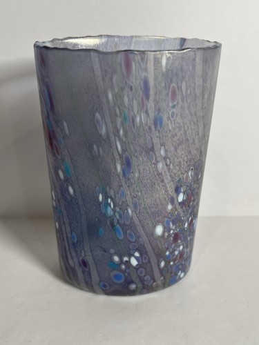 Vaso Isola di Wight viola fatto a mano in Inghilterra - Foto 4 di 11