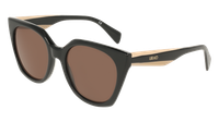 Liu Jo Sonnenbrillen LJ813S 001 Schwarz Braun Damen