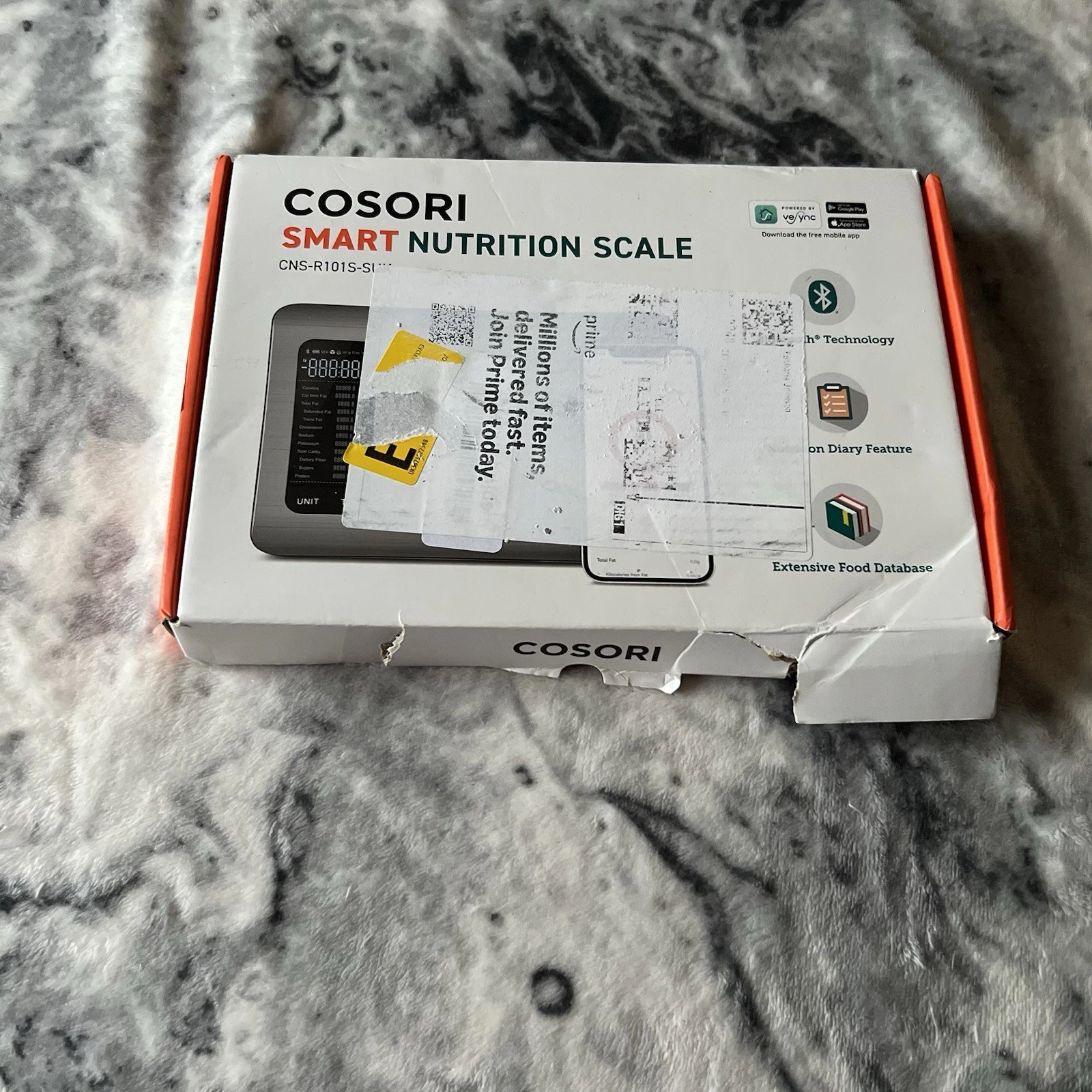 New COSORI Smart Food Scales with Nutritional Calculator Food 19 Nutrients Scale