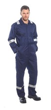 Iona Coverall Overall Boiler Suit Hi Vis Visibility Reflective Work Wear, XXL Na