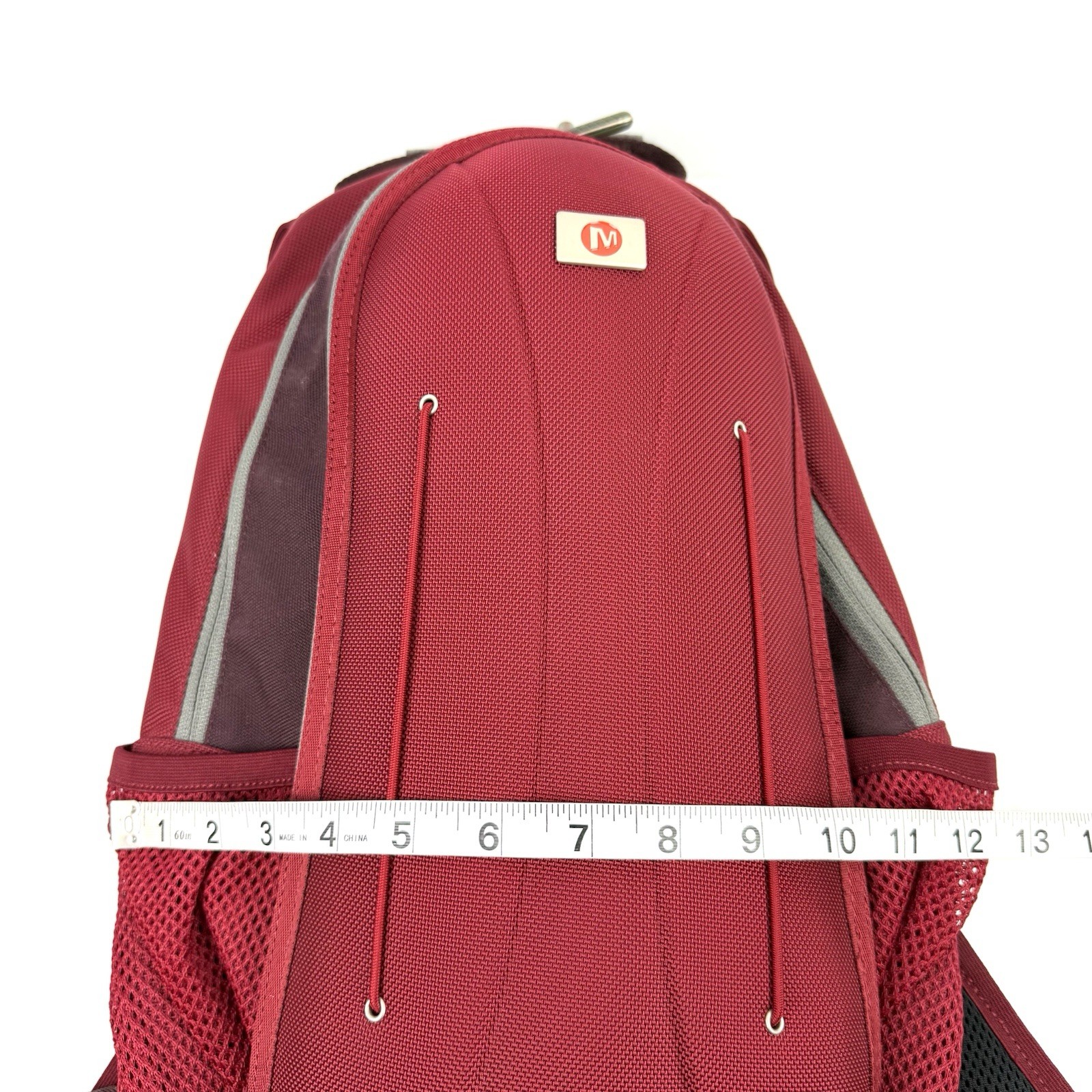 Merrell Backpack Dark Red Canvas Hard Shell Hikin… - image 12
