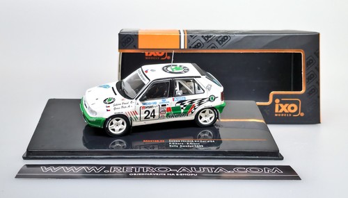 Skoda Felicia Kit Car, No.24, Rally Sweden, P.Sibera/P.Gross, 1995 IXO 1:43 - Picture 8 of 10
