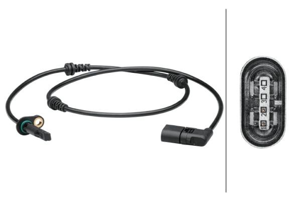 Hella Sensor, Raddrehzahl 6PU 012 679-411 FüR MERCEDES-BENZ-image
