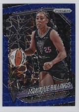 2025 Panini Prizm WNBA Blue Velocity Prizm Monique Billings #99 16tr
