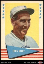 1961 Fleer #71 Eppa Rixey Reds HOF 6.5 - EX/MT+