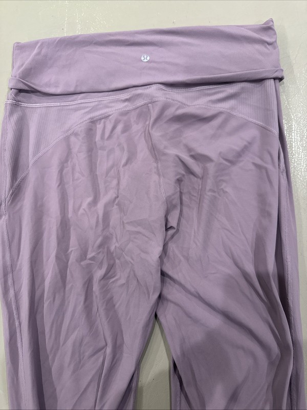 Lululemon Lavender High Rise Women's Leggings Size 14 Stretch