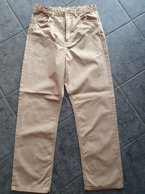 Gant Jungen Chino Hose Loose Fit Beige Größe 170 Neu Top