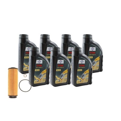 7L Fuchs TITAN GT1 FLEX 5 0W-20 Mahle Engine Oil Change Kit for F30 340i Turbo