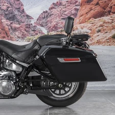 MOFUN Hard Saddlebag Conversion Bracket Docking for Harley Softail w/Touring bag