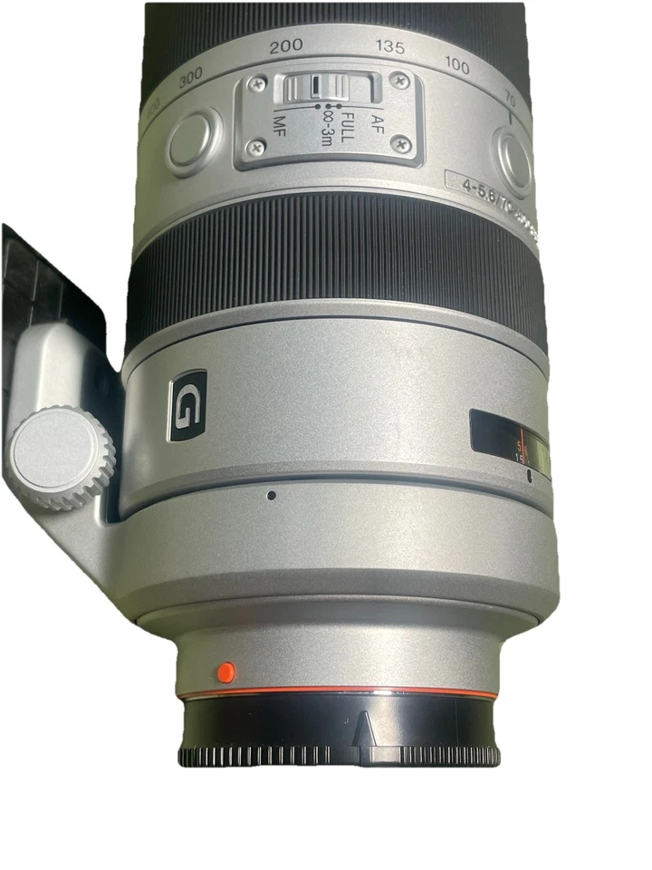 Lente zoom Sony 70-400 mm F/4-5,6 G SSM SAL70400G para montura A, con estuche parasol Foto 3 de 4