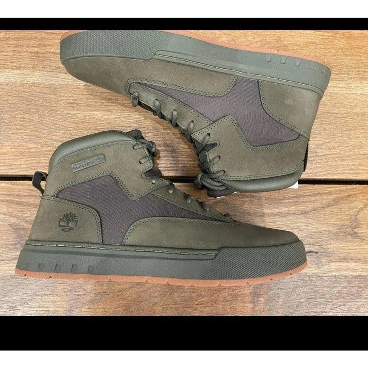TIMBERLAND MEN\'S MAPLE GROVE CHUKKA GRAPE LEAF NUBUCK A28PR ALL SIZES TIMBERLAND MEN main image 3