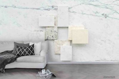 3D Marble Texture Self-adhesive Removable Wallpaper Murals Wall 160