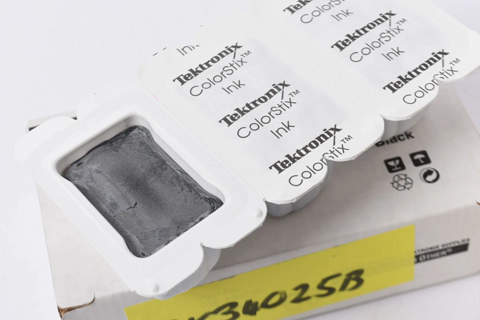 Tektronix Phaser 340 Black Colorstix Wax Ink - Job Lot 8 Packs x3 - 016-1307-00 - Image 3 of 3