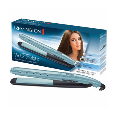 REMINGTON Haarglätter Glätteisen S7300 Wet 2 Straight Glätten Trocknen Keramik