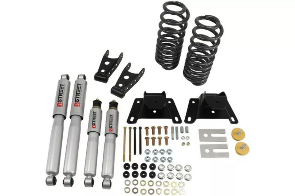 Belltech -2" Front -4" Rear Lowering Kit w/SP Shocks fits 87-96 F150 2WD Std Cab - Image 2 of 2